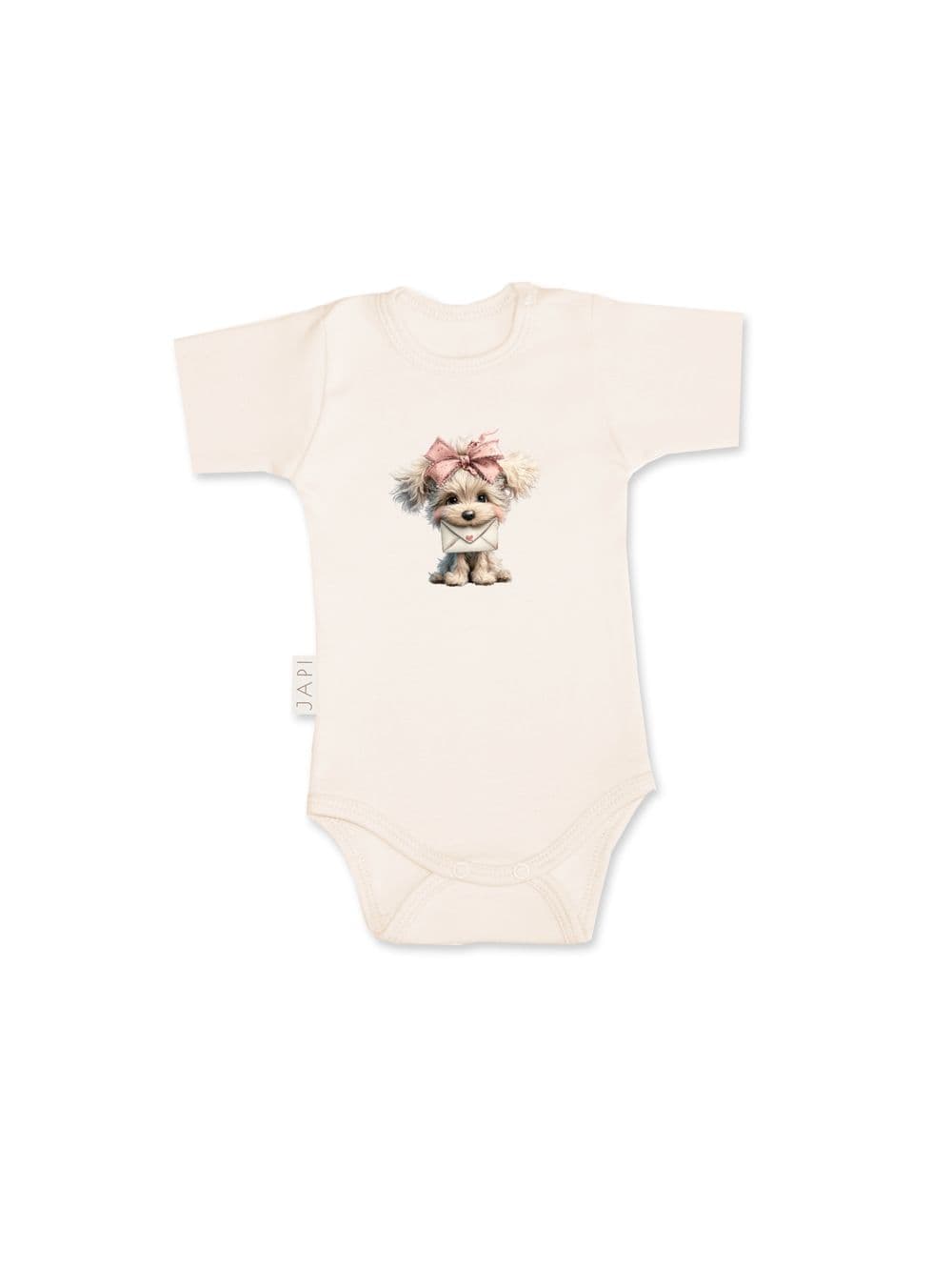 Chlapecké body LITTLE PUPPY s krátkým rukávem
