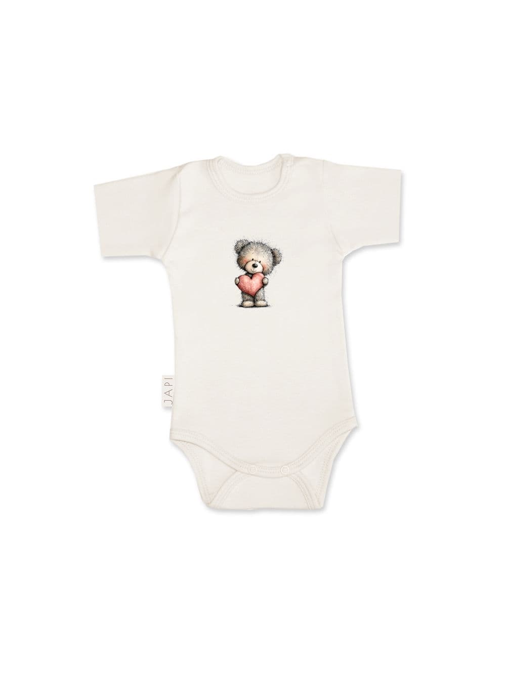 Chlapecké body LOVELY TEDDY s krátkým rukávem