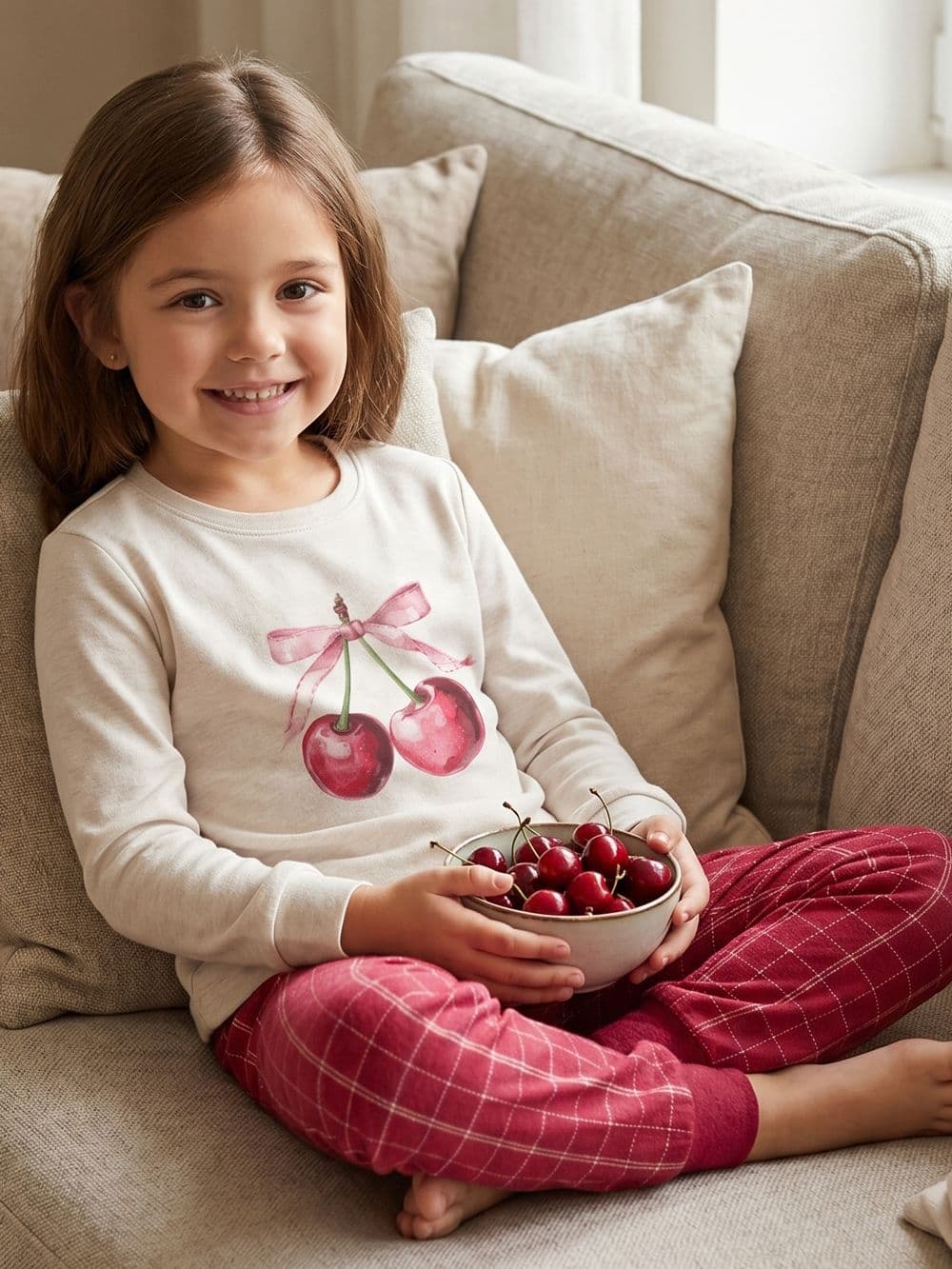Dívčí pyžamo SWEET CHERRY