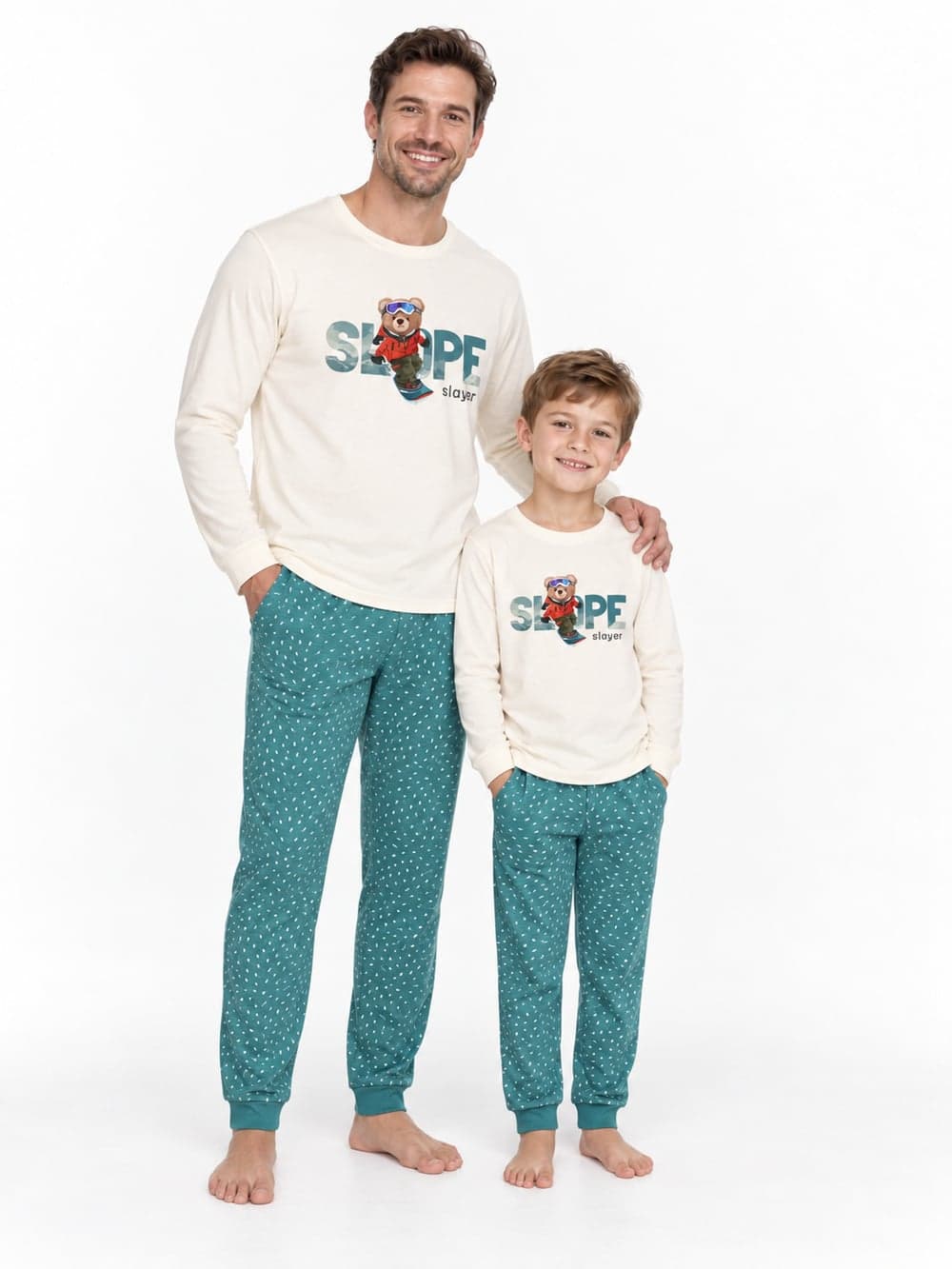 Otec a syn ve sladěné kolekci SLOPE RIDER