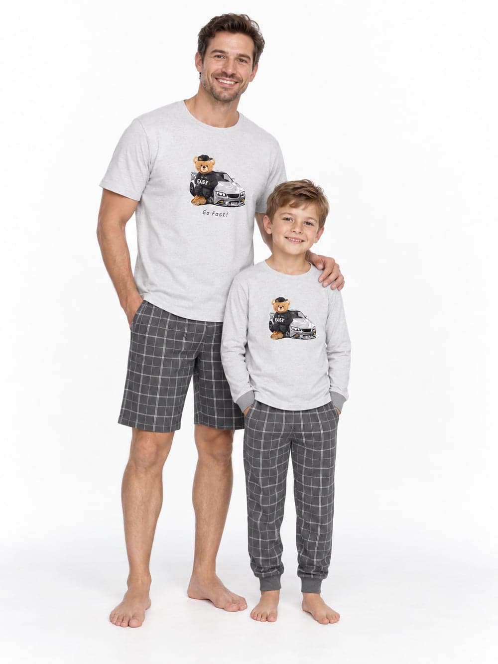 Otec a syn ve sladěné kolekci TEDDY RACER