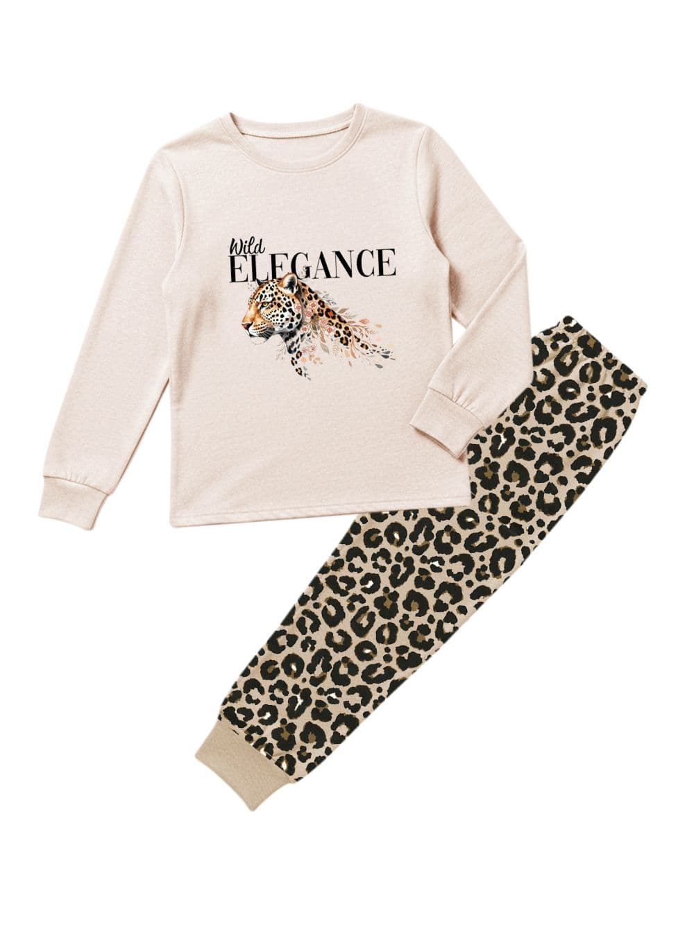 Dámské pyžamo WILD ELEGANCE s dlouhým rukávem, pohled 2
