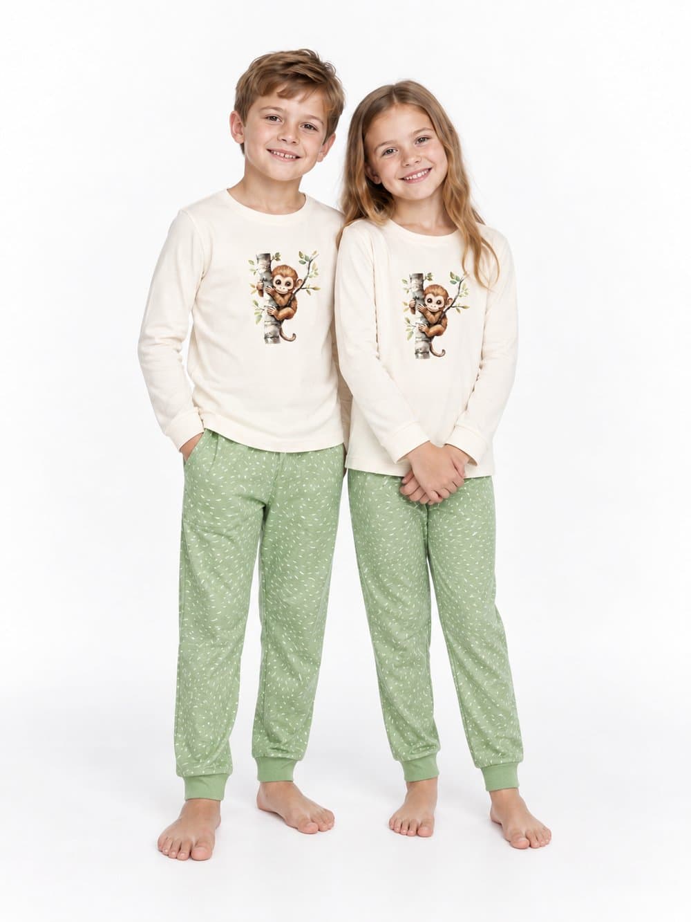 Dcera a syn ve sladěné kolekci CHEEKY MONKEY